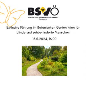 Botanischer Garten © BSVÖ/Botanischer Garten Wien