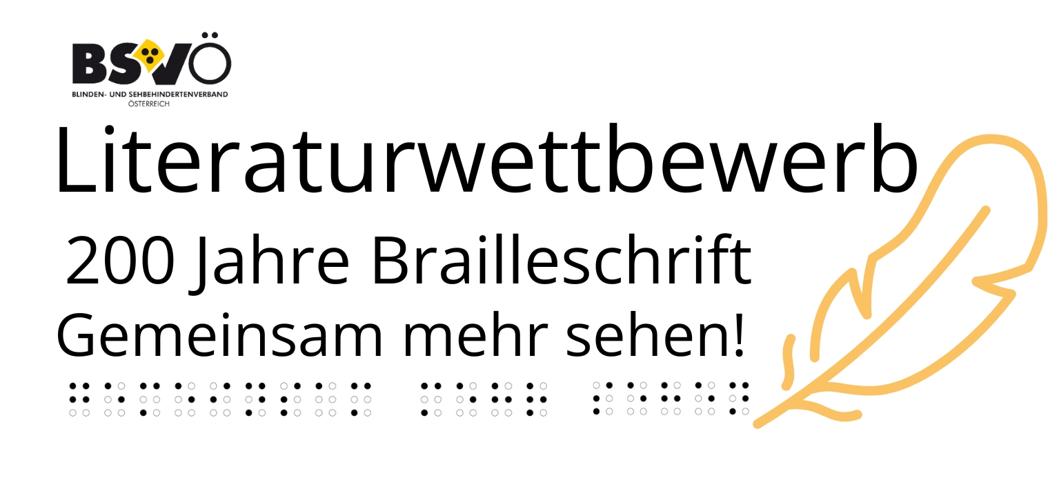 Literaturwettbewerb Braille 200 lang ©bsvö