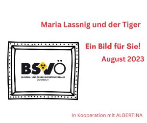 Bild des Monats August Maria Lassnig_mit einem Tiger schlafen © BSVÖ/Albertina