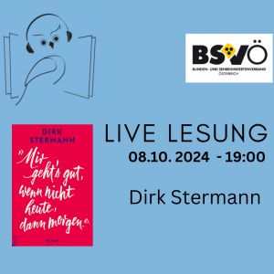 Live Lesung Hörbücherei © BSVÖ