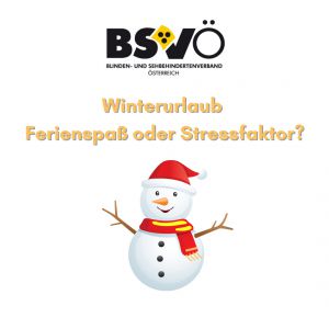 BSVÖ: Winterurlaub © BSVÖ